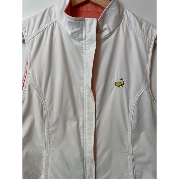 Masters Golf Magnolia Lane Women's Reversible Puffer Vest Full Zip Augusta Sz M - Picture 2 of 14